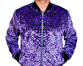 TAPT Purple Mogwi Bommer Jacket