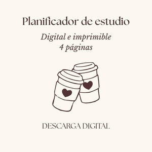 Planificador de Estudio Digital | Study Planner PDF | Organización Universitaria
