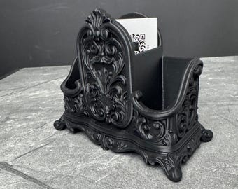Versailles Desk Organizer | Ornate Collection | European Stationery Holder for Fashion & Design Studios