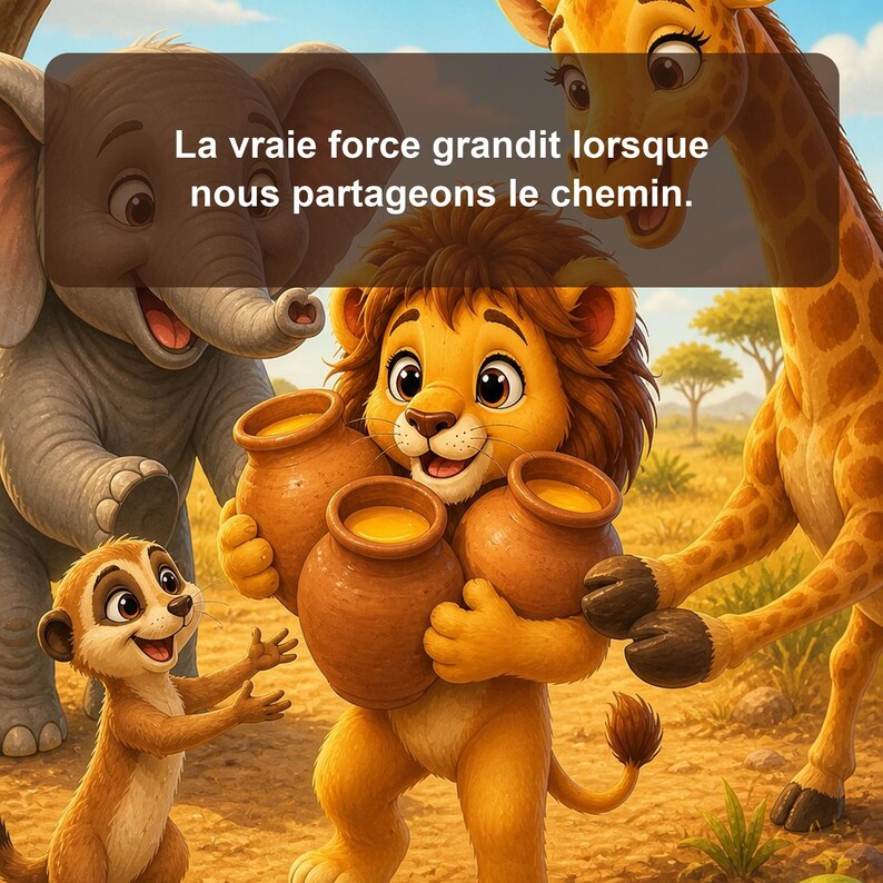 Léo, Le Lionceau Qui Voulait Tout Faire Tout Seul | Children's Book PDF ...