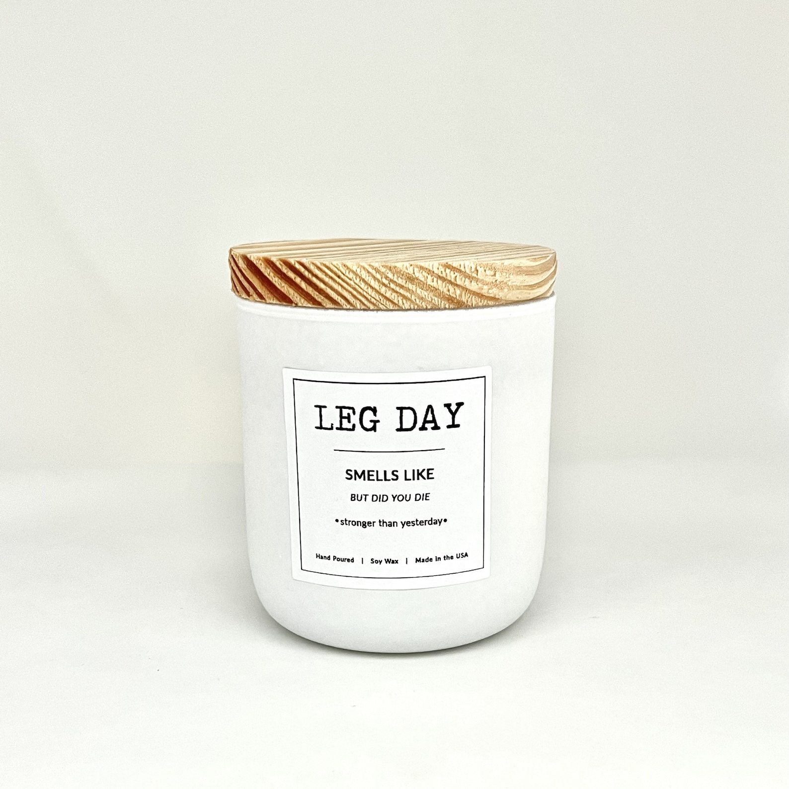 Leg Day Soy Candle