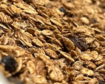 Cocoa Blueberry Walnut Granola | Small-Batch Vegan Breakfast (12 OZ) SHIPPING ONLY