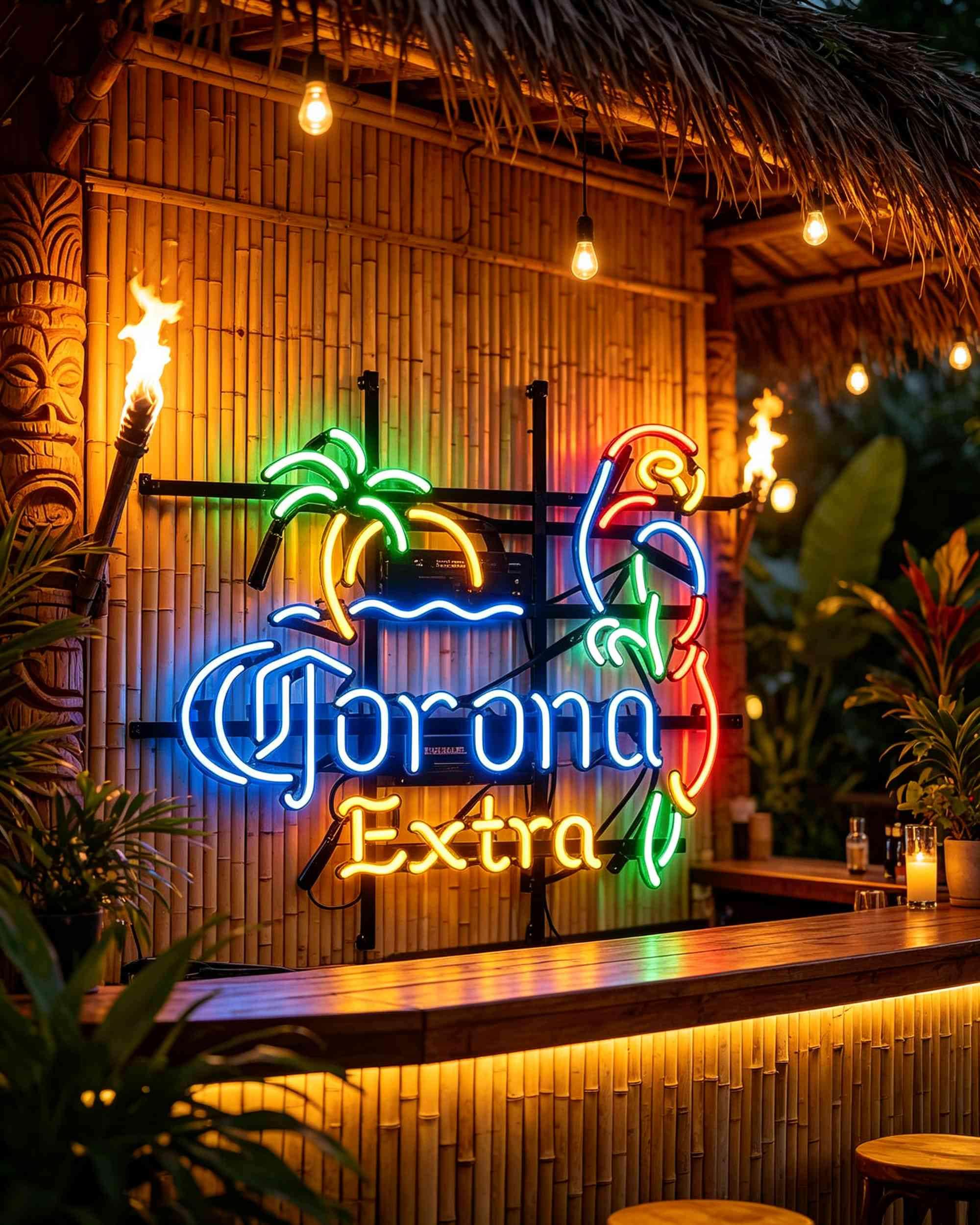 Neon Corona Sign - Etsy