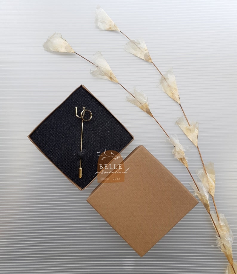 Personalized Initial Lapel Pin Personalized Name Pin Suit Etsy