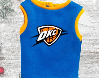 Elf Basketball Jersey and Fan Hand for 12 inch Elf Doll