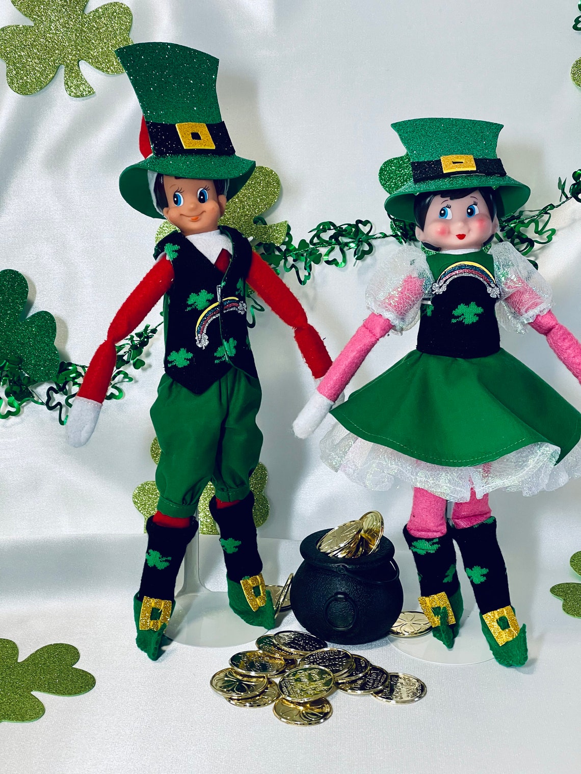 Leprechaun Elf PDF Sewing Pattern 12 inch Elf Doll Costume Etsy