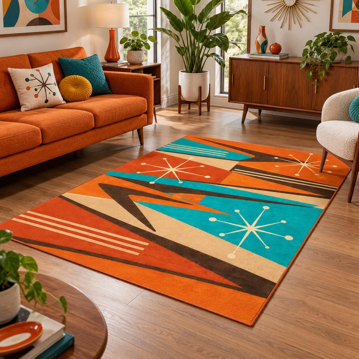 Space Age Rug - Etsy