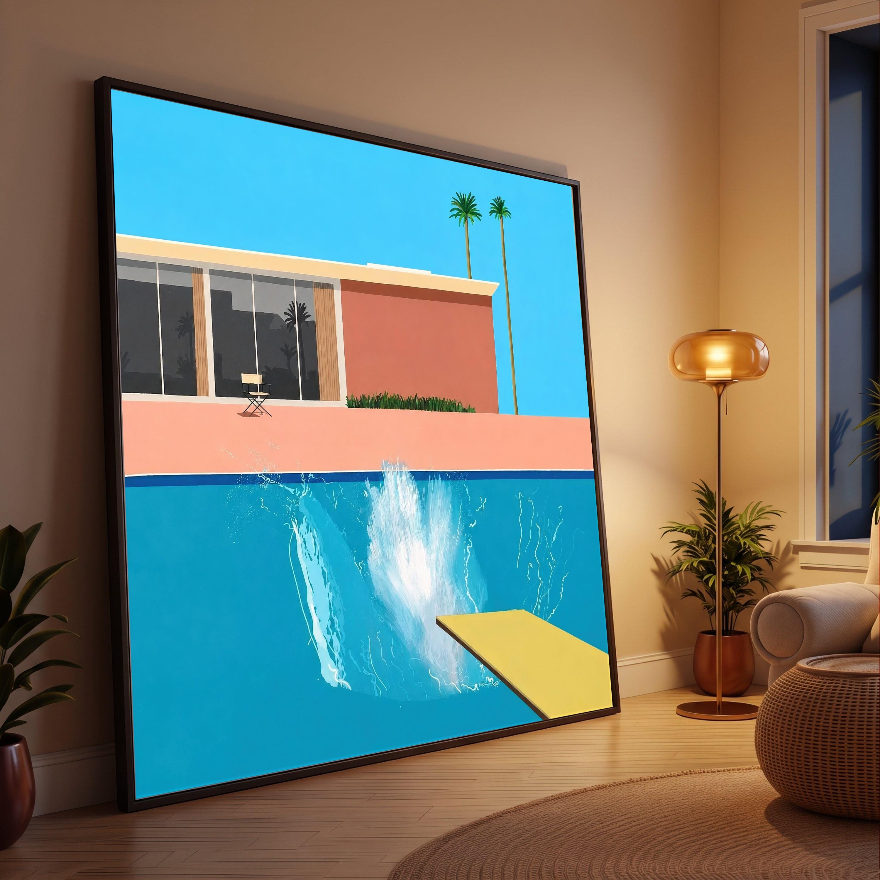 David hockney a bigger splash - Etsy 日本