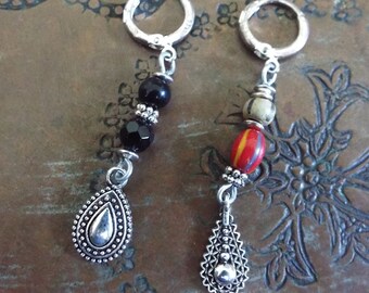 SINGLE Silver Earring Mens Jewelry YOU Choose