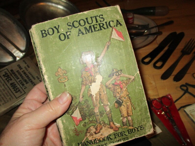 Vintage/antique Boy Scout Collection Items Shown Antique Etsy