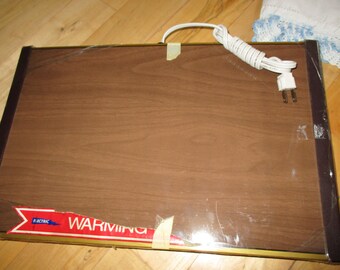 NEW MCM Electric Warming Tray Vintage kitchen NEW never used Atlantic Precision Warming Tray China Galore