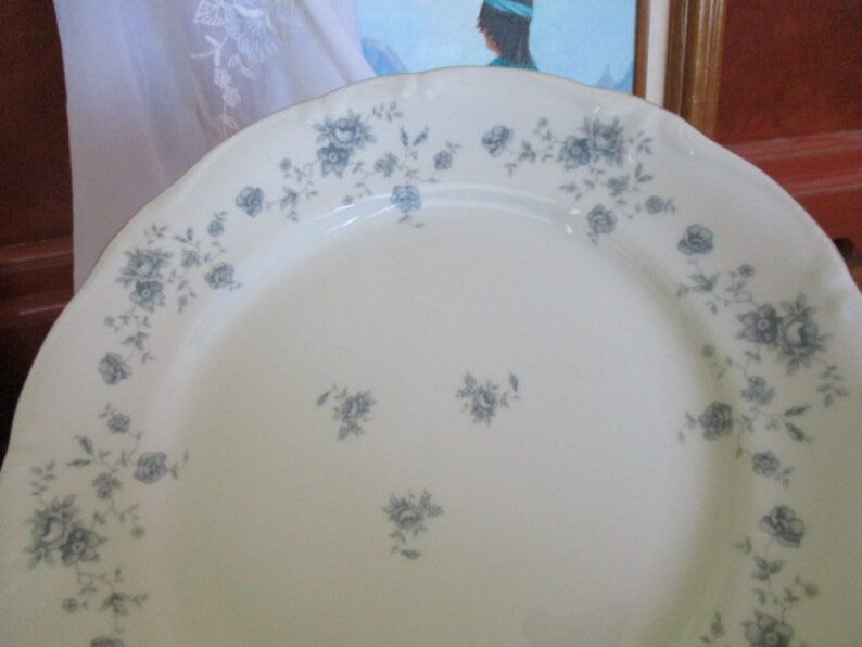 haviland blue garland Johann Haviland Blue Garland Dinner plates Blue garland Mother/'s day China Galore Set of 4,Like new