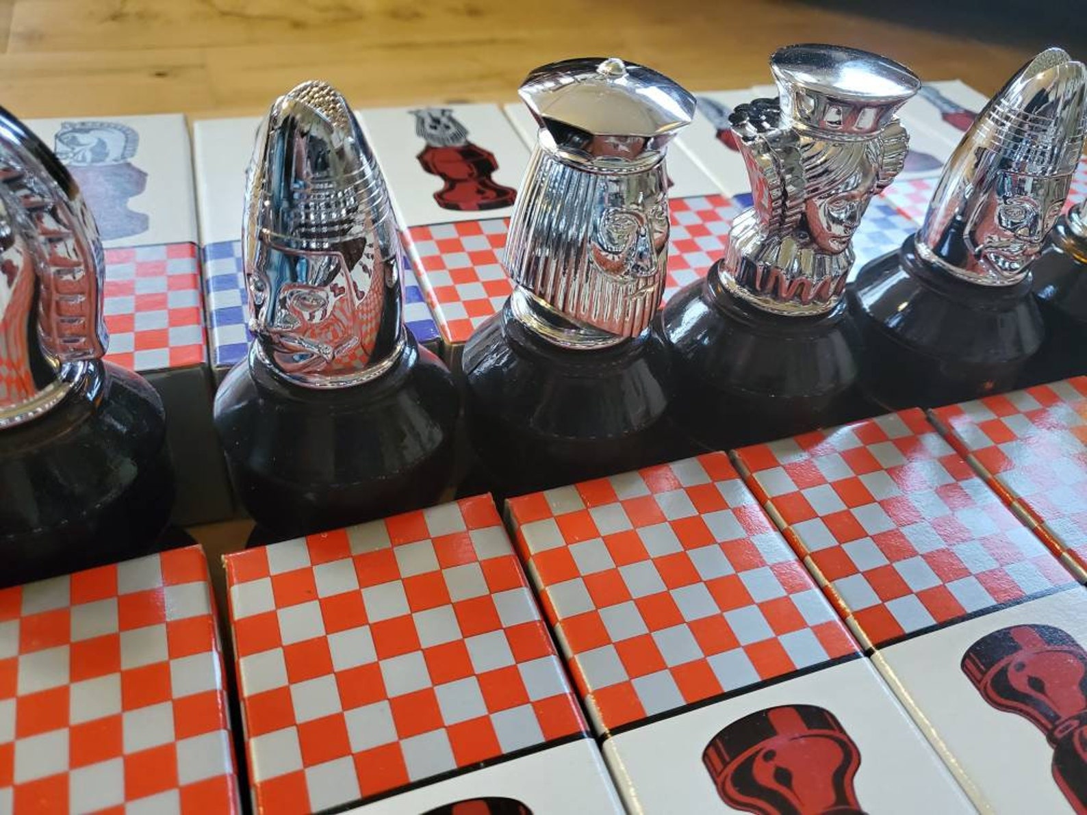 1970s Avon Mens Cologne Chess Set 32 pieces Full Set Etsy