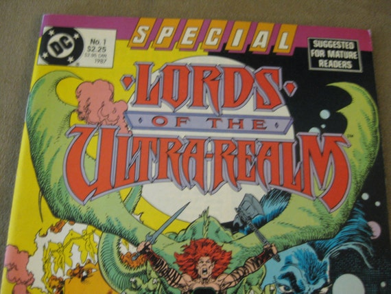 Dc Lords Of Ultra Realm Comics 1987 No 1 Very Good No Bending Etsy Dc Lords Of Ultra Realm Comics 1987 No 1 Very Good No Bending Etsy