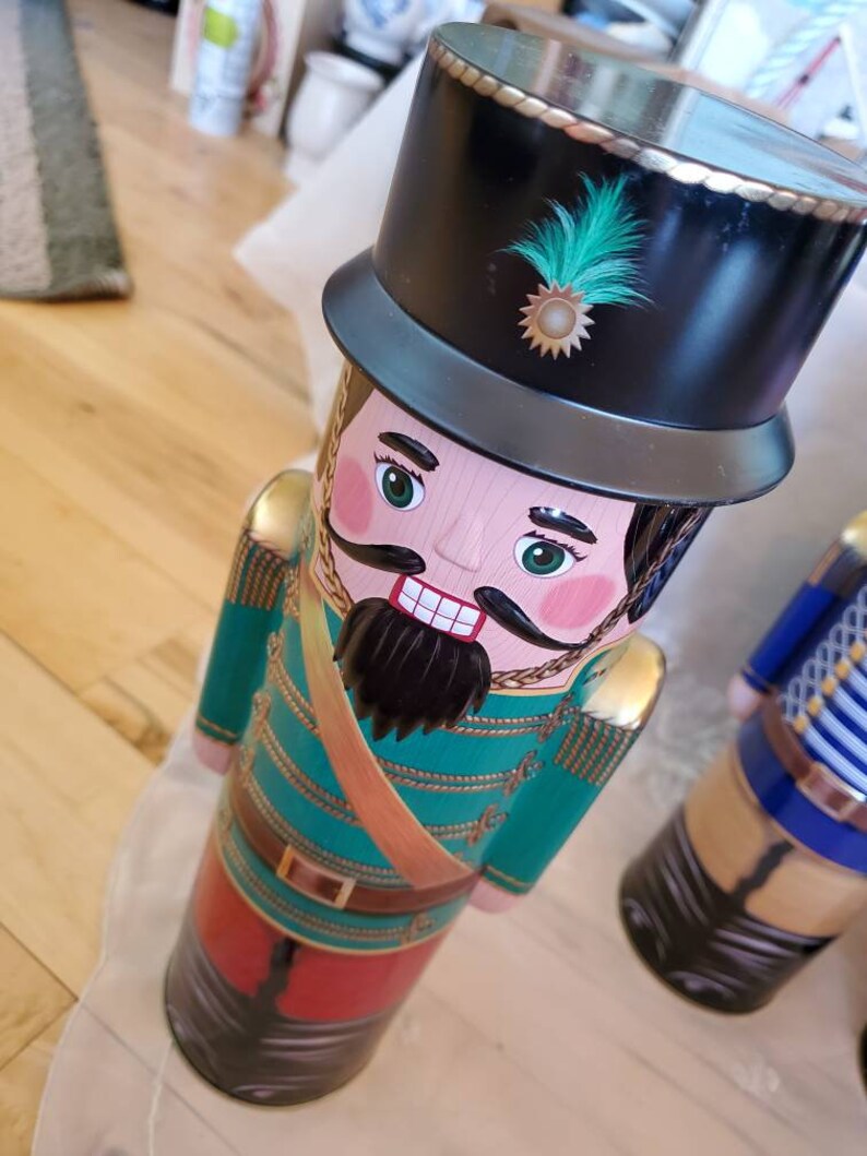 Harry London Tin toy Soldier Nutcracker Toy Soldier very Etsy