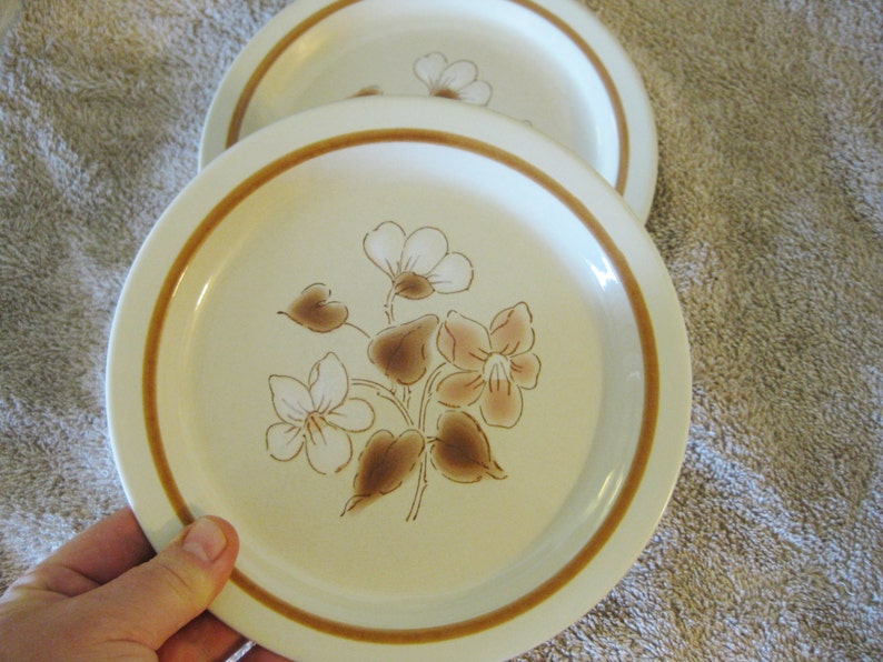 Set of Two Rare Finesse Stoneware Salad Great Simply Spice Sy-7708