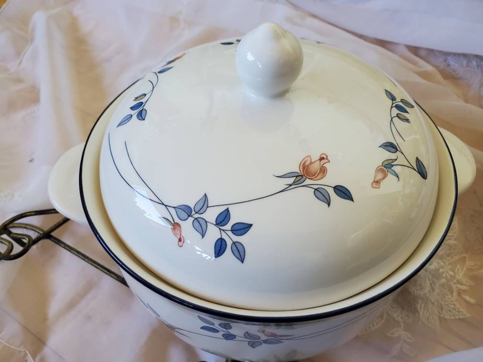 Vintage Noritake Keltcraft Eastfair Covered Casserole China Etsy