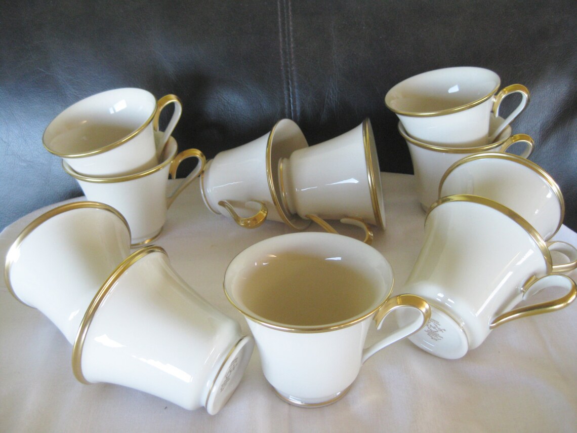 Lenox Eternal Teacups Near Mint Lenox Eternal Teacups 10 Etsy