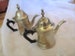 Vintage Lidded Creamer Silverplate Pitchers, Two available, Use quantity 1 or 2, Made in India, Silverplate creamer, China Galore,  GREAT, 