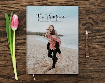 Wedding Guest Book Photo Guestbook Wedding Personalized Guest Book Wedding Gift Custom Guest Book Wedding Engagement Gift Guestbooks Wedding