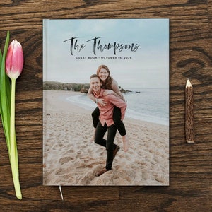 Wedding Guest Book Photo Guestbook Wedding Personalized Guest Book Wedding Gift Custom Guest Book Wedding Engagement Gift Guestbooks Wedding