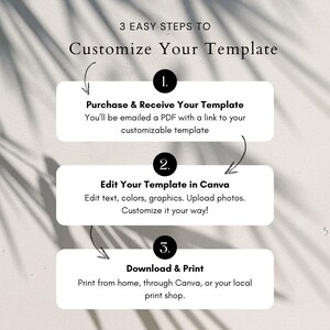 Hochzeitsprogramm Hochzeitsprogramm Vorlage Bearbeitbares Hochzeitsprogramm Minimalistisches Programm Modernes Hochzeitsprogramm Vorlage Zeremonieprogramm Bild 2