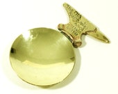 Gretna Green Brass Tea Caddy Spoon, Wedding anvil, Blacksmith 39 s anvil, Scotland, Measuring spoon