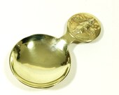 Jenny Jones Brass Tea Caddy Spoon, Webaware, Brass measuring spoon, Old cutlery, Kitchenware, Tea time