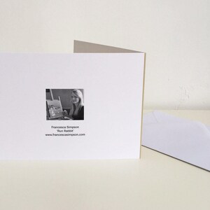 Run Rabbit Greeting Card - Etsy