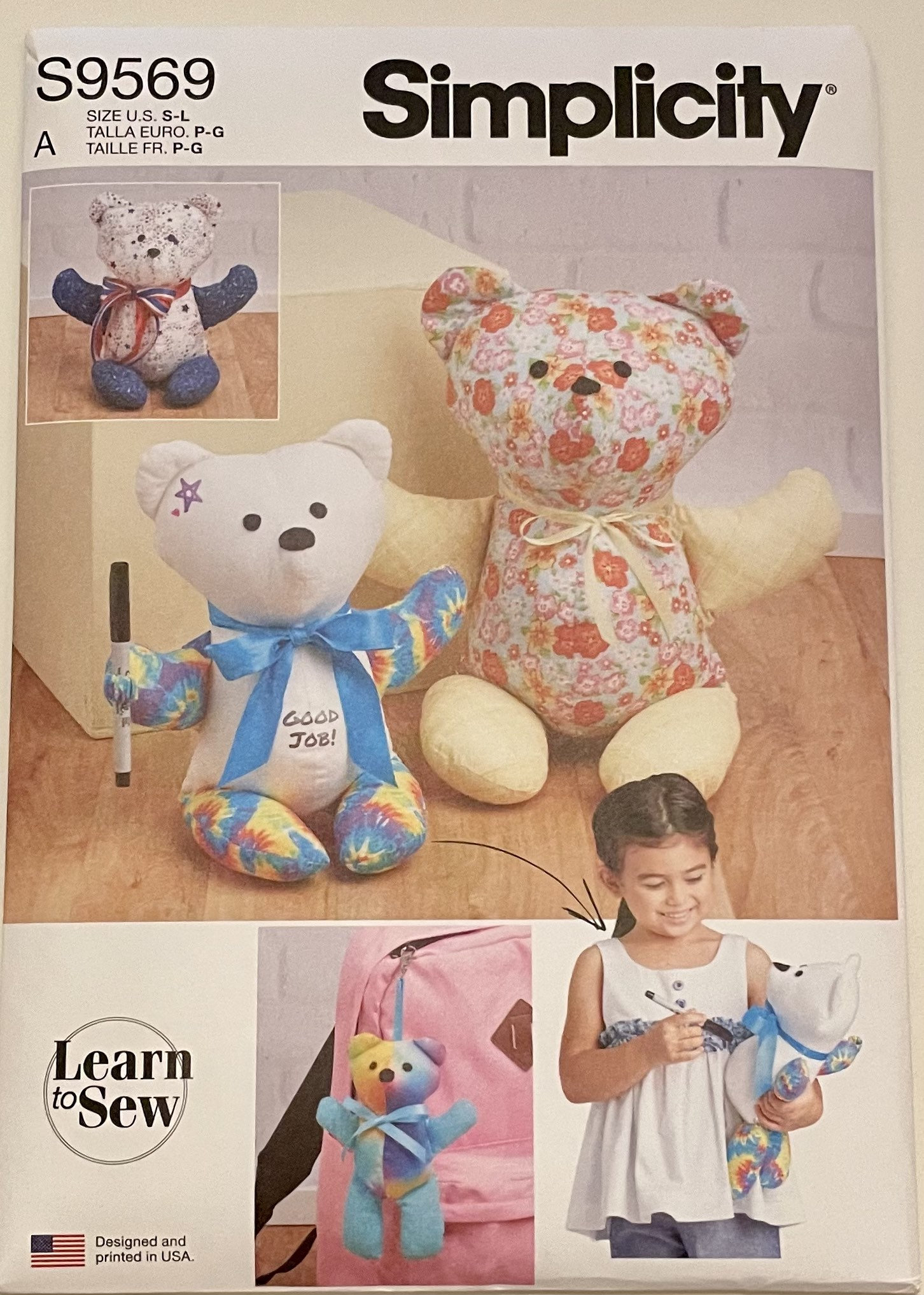 Simplicity memory bear pattern hotsell