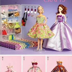 Doll Clothes Sewing Pattern McCall’s M6903 for 11 1/2 Inch Dolls New and Uncut Pattern