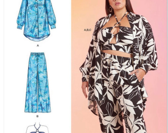 Dress, Tunic, Skirt and Pants Sewing Pattern Simplicity S8960 Sizes 14 ...