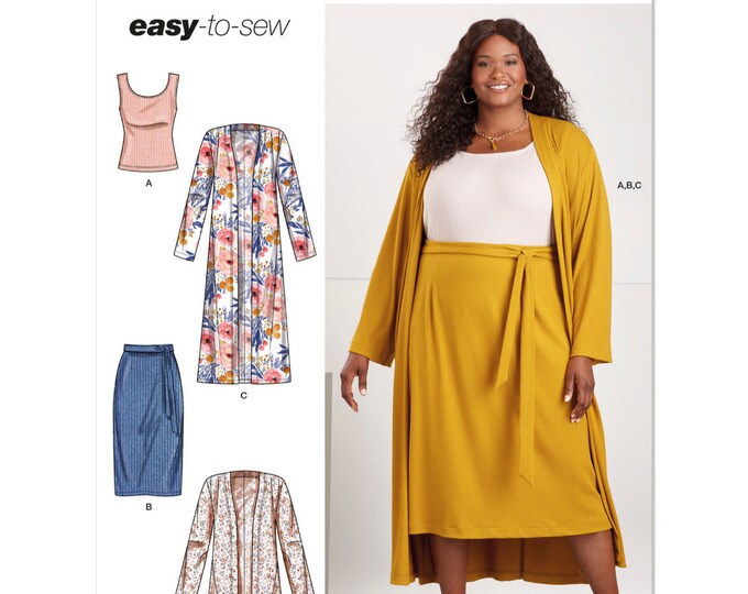 Dress, Tunic, Skirt and Pants Sewing Pattern Simplicity S8960 Sizes 14 ...