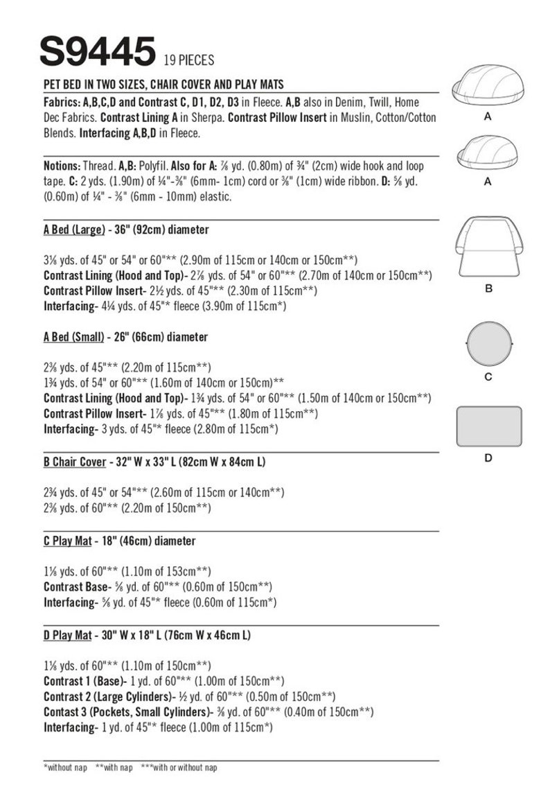 Dog Coats Sewing Pattern Simplicity 1239 Sizes SL New and Etsy