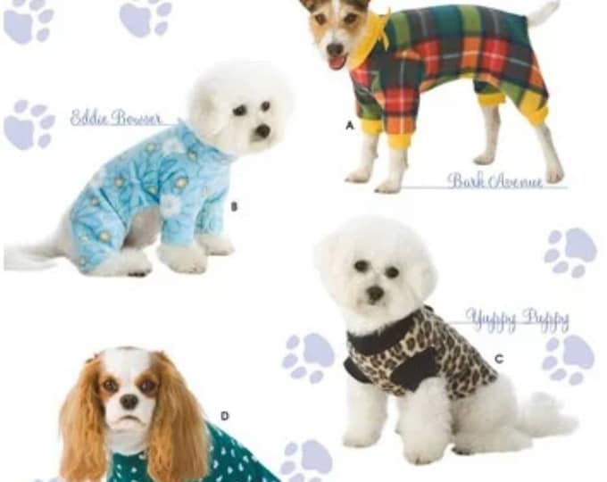 Dog Clothes Sewing Pattern Simplicity 3939 Woofy Wear New and Etsy