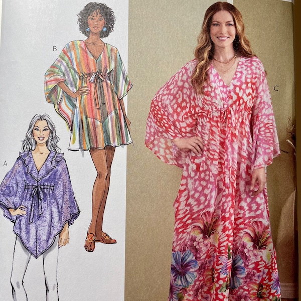 Misses’ Caftan Sewing Pattern Sizes 18-26 New Butterick B6900