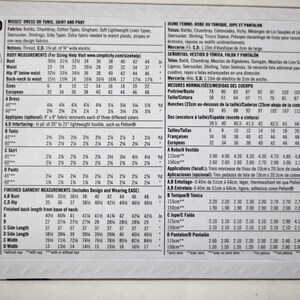 Dress, Tunic, Skirt and Pants Sewing Pattern Simplicity S8960 Sizes 14 ...