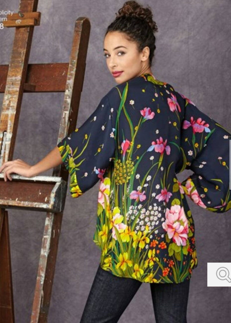 Kimono Sewing Pattern Simplicity S9124 Easy To Sew Misses Etsy
