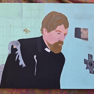 Original Painting - Rickety Cricket