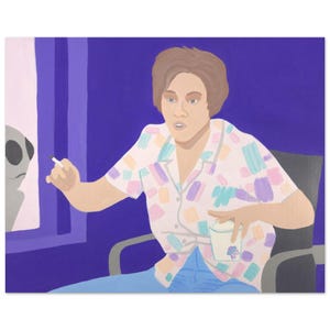 Alien Abduction Premium Matte Paper Poster