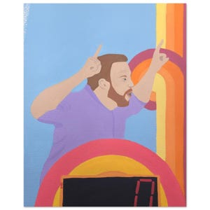 Big Fat Goose Egg Premium Matte Papier Poster