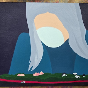 Original Painting - The Work is Mysterious and Important