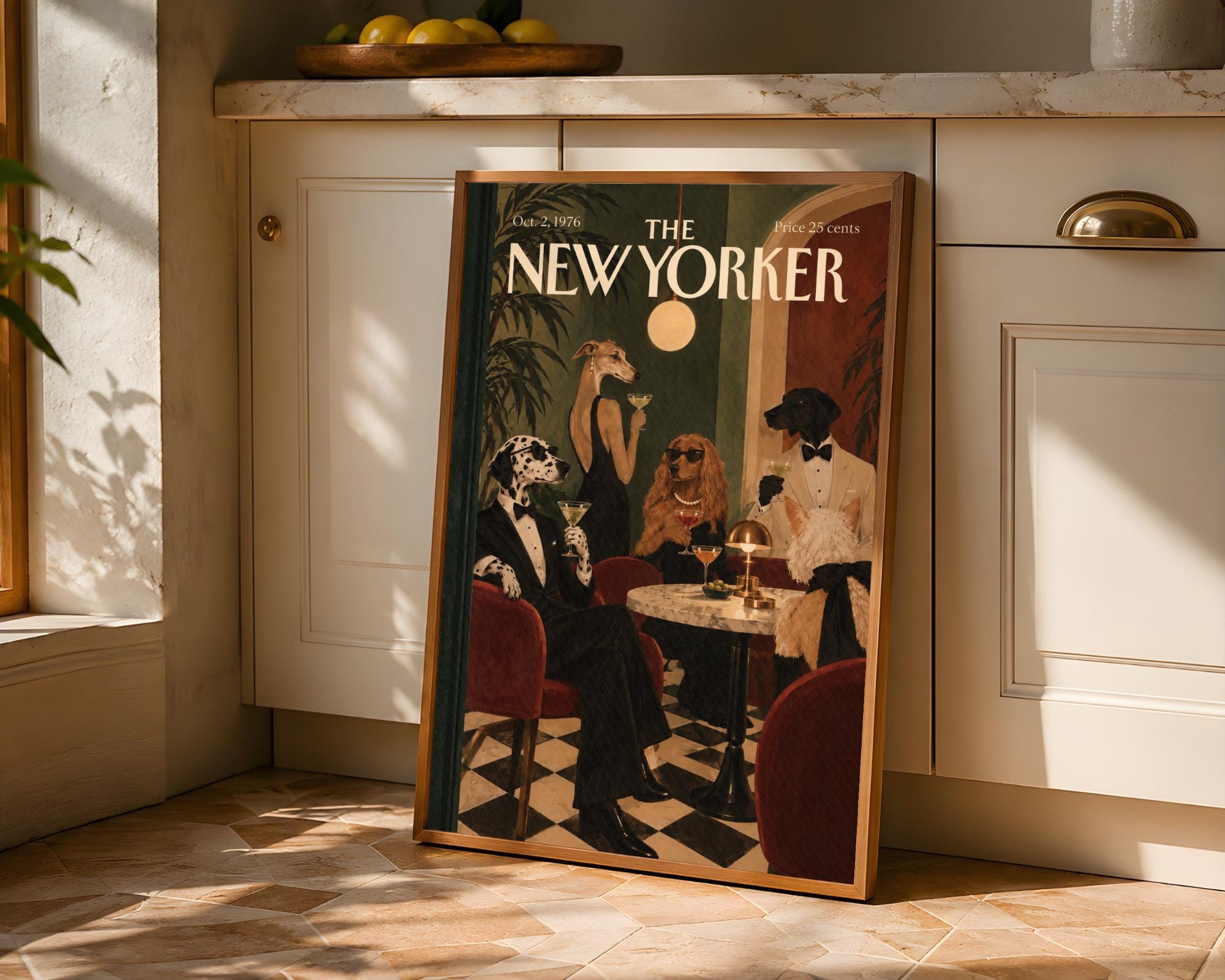 The New Yorker Print - Etsy Canada