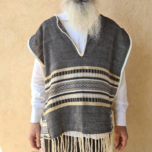 Tzitzit, Tallit Katan, Judaica, Jewish Gift, Jewish Man Gift, Bar Mitzvah Gift, Jewish Clothing, Jewish Prayer Shawl, Handmade Tallit image 1
