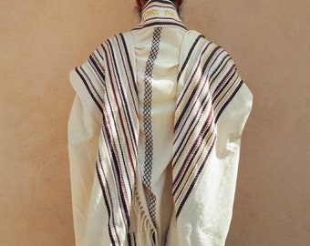 Tallit, Tallit Set, Jewish Gift, Judaica Gift, Jewish Wedding Gift, Jewish Prayer Shawl, Handmade Tallit, Handmade Cotton Tallit, Tallit Men
