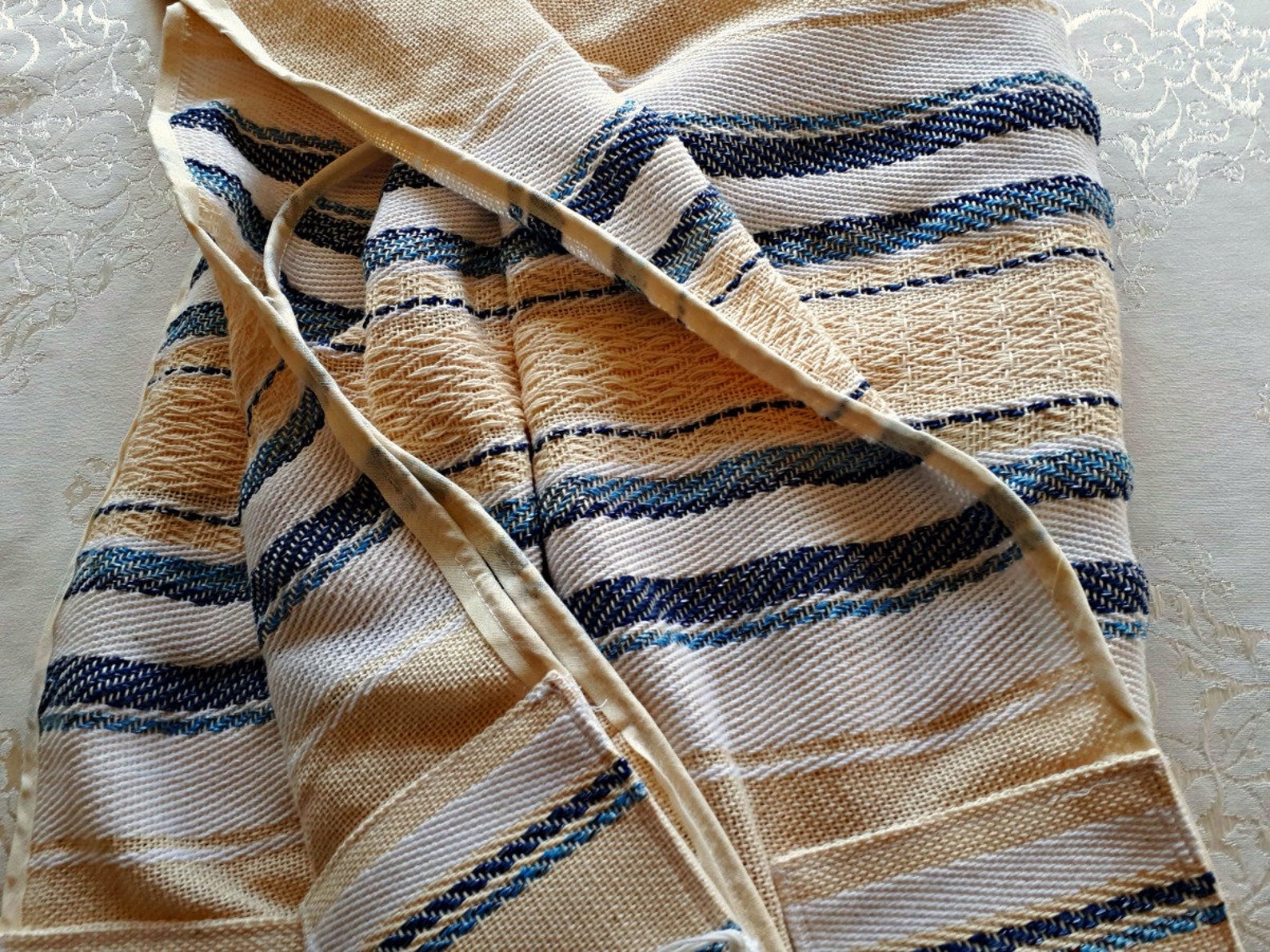 Talid Unique Tallit, Jewish Prayer Shawl, Judaica, Jewish Art, Tallit ...