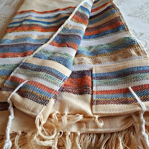 Tallit, Prayer Shawl, Jewish Prayer Shawl, Handwoven Tallit, Cotton Tallit, Wedding Tallit Gift, Jewish Wedding Gift, Colorful Prayer Shawl