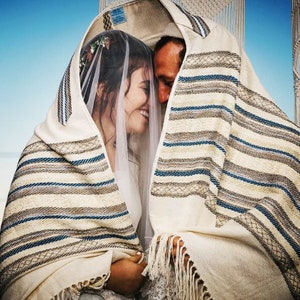 Prayer Shawl, High Holidays, Jewish Prayer Shawl, Jewish Wedding, Cotton Tallit, For Man, Tallis, White Prayer Shawl, Jewish Gift Judaica