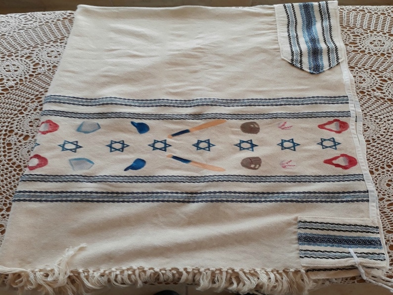 Tallit Bar Mitzvah Tallit Wedding Tallit Israeli Tallit Etsy