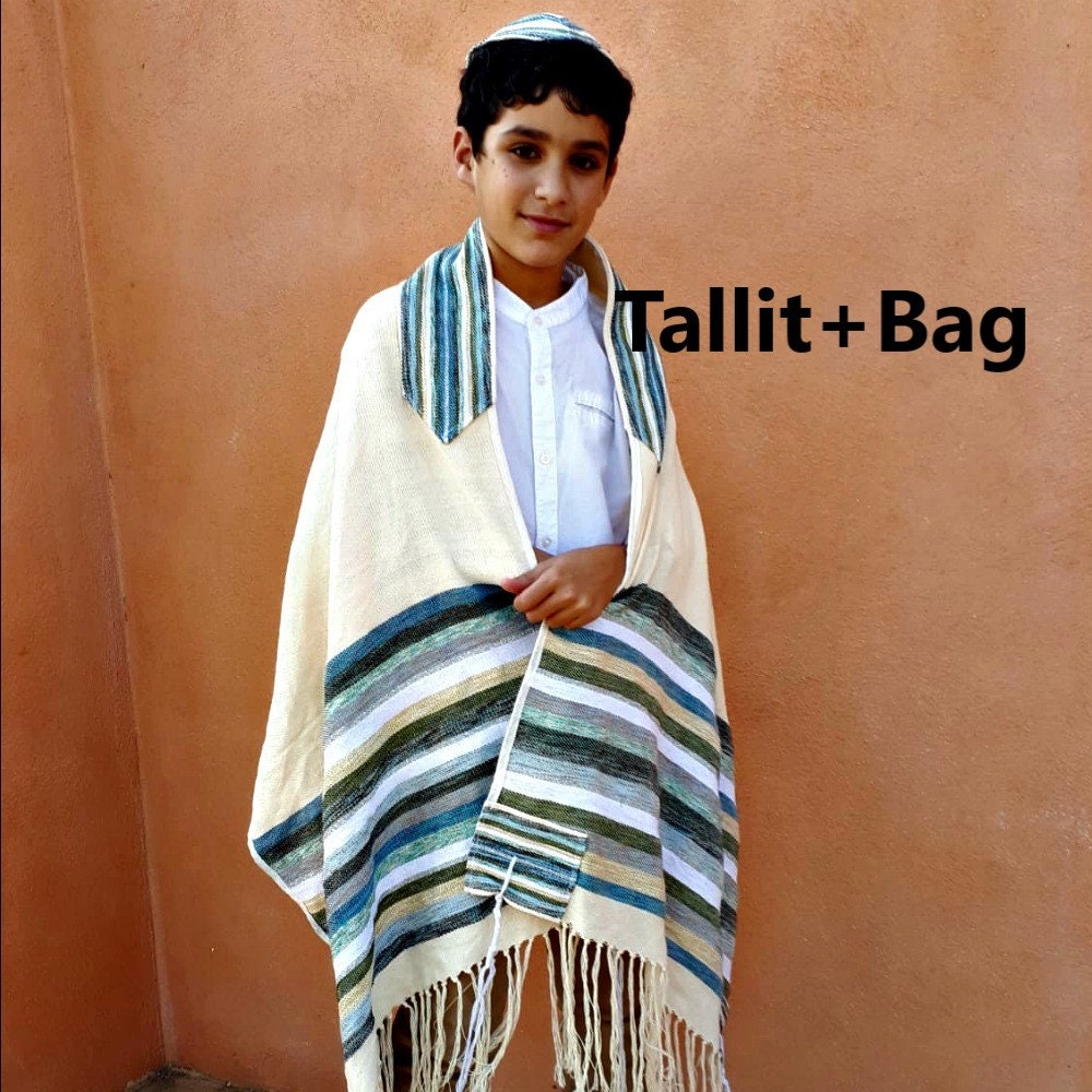 Chai Tallit Holders, Prayer Shawl Clips, Unique Tallit Clips, Jewish Gift,  Wedding Gift, Comfortable Clips, Handmade in Israel M036 